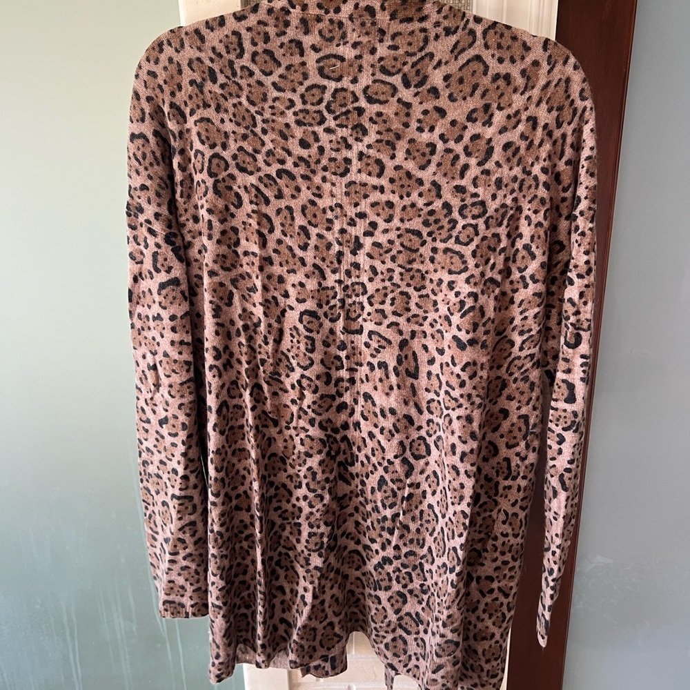 Magaschoni Leopard Print Women's Blazer - Picture 2 of 4